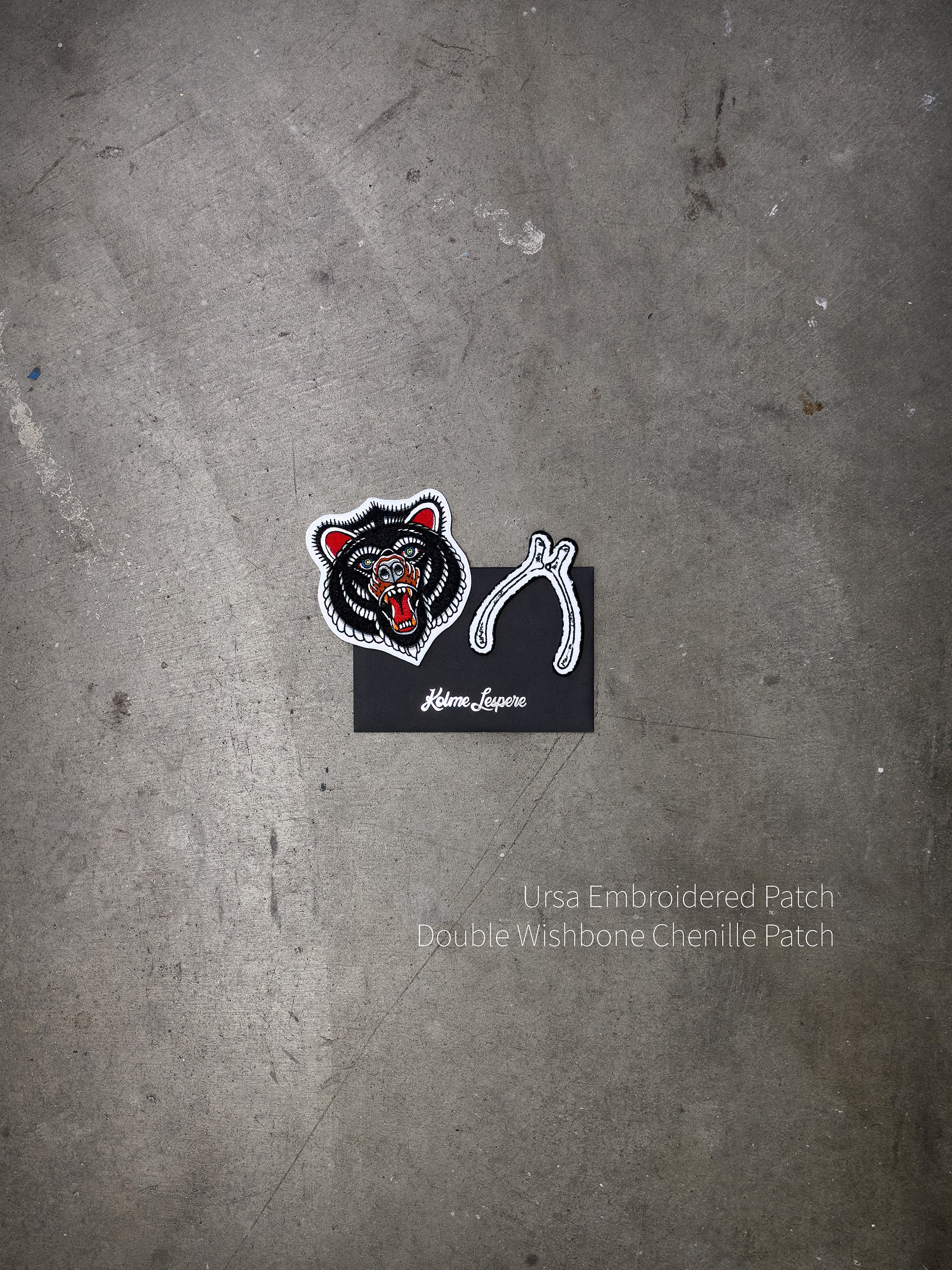 Ursa Embroidery Patch