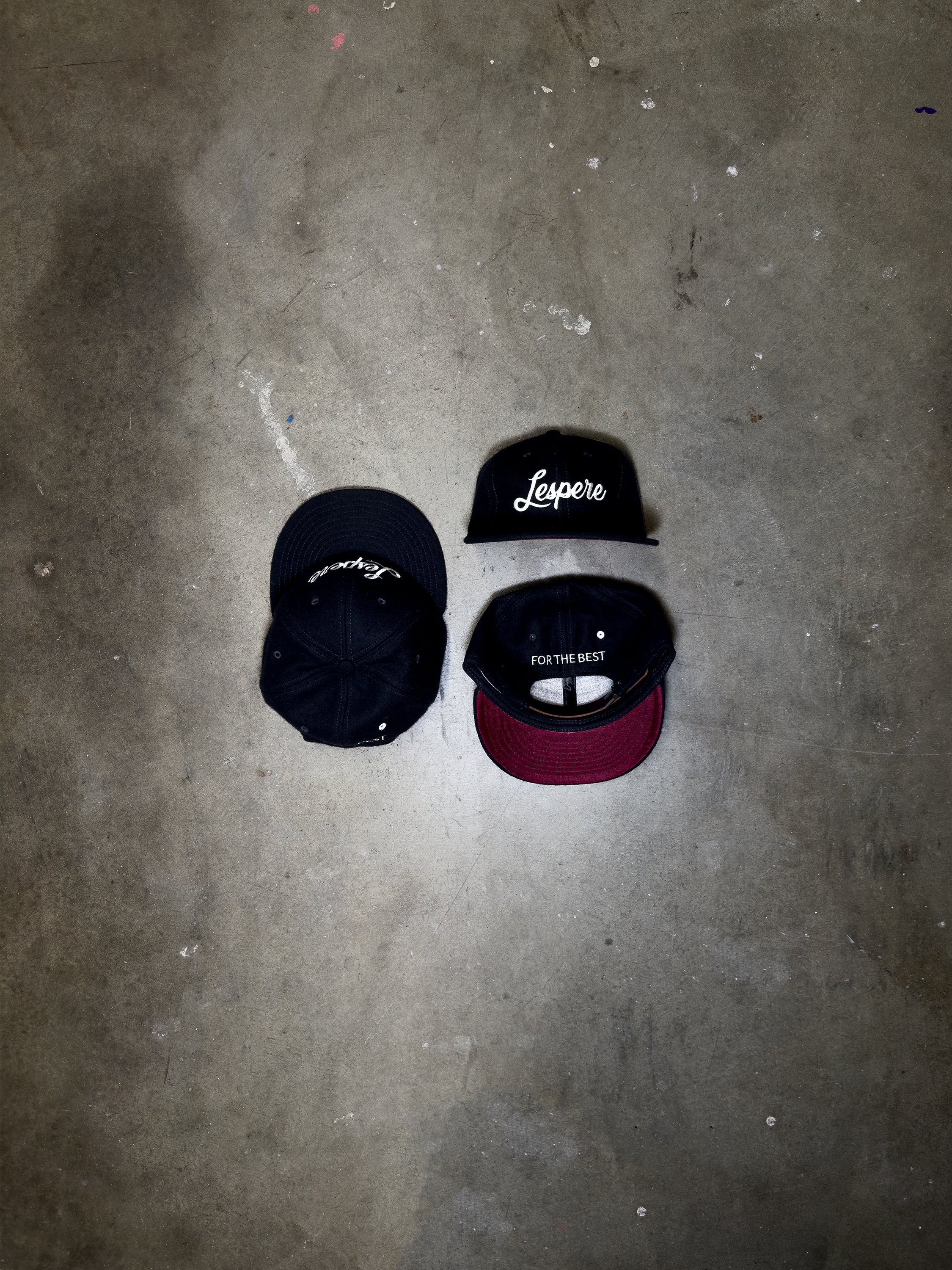 Lespere Baseball Cap in Wool