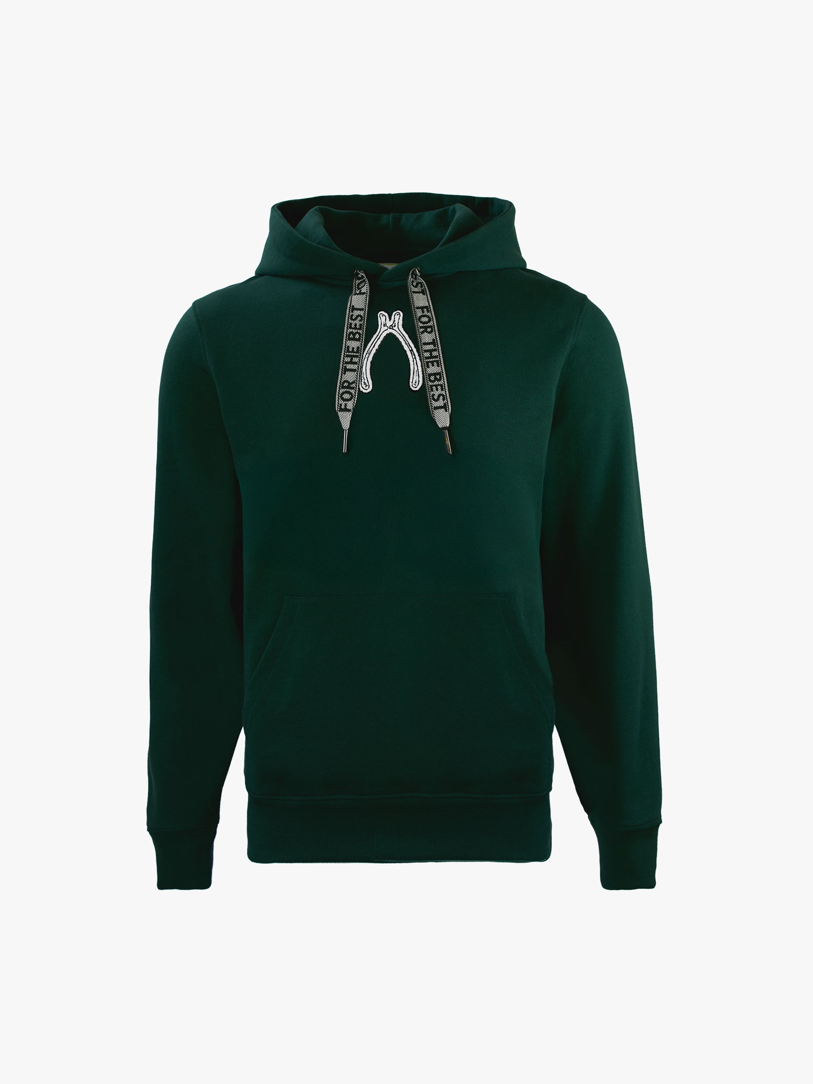 Double Wishbone Hoodie in Viridian