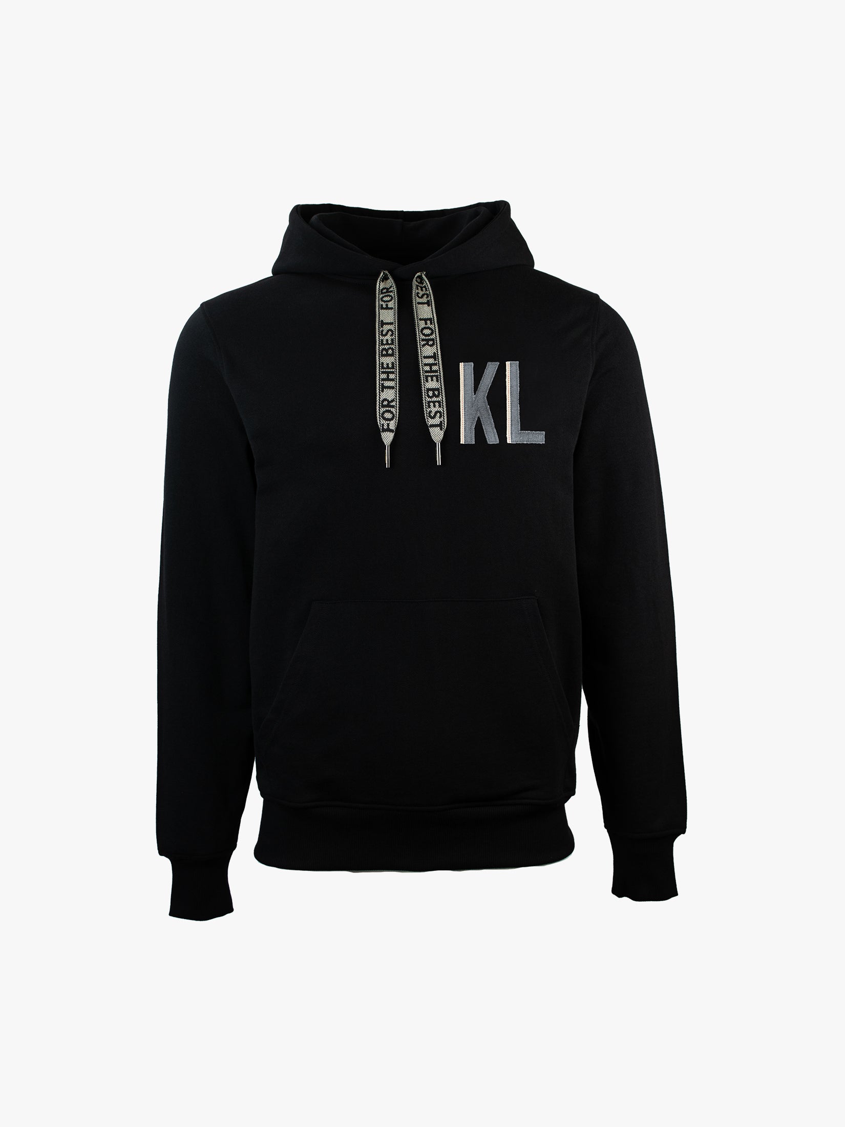 Punk Selvedge Hoodie in Black