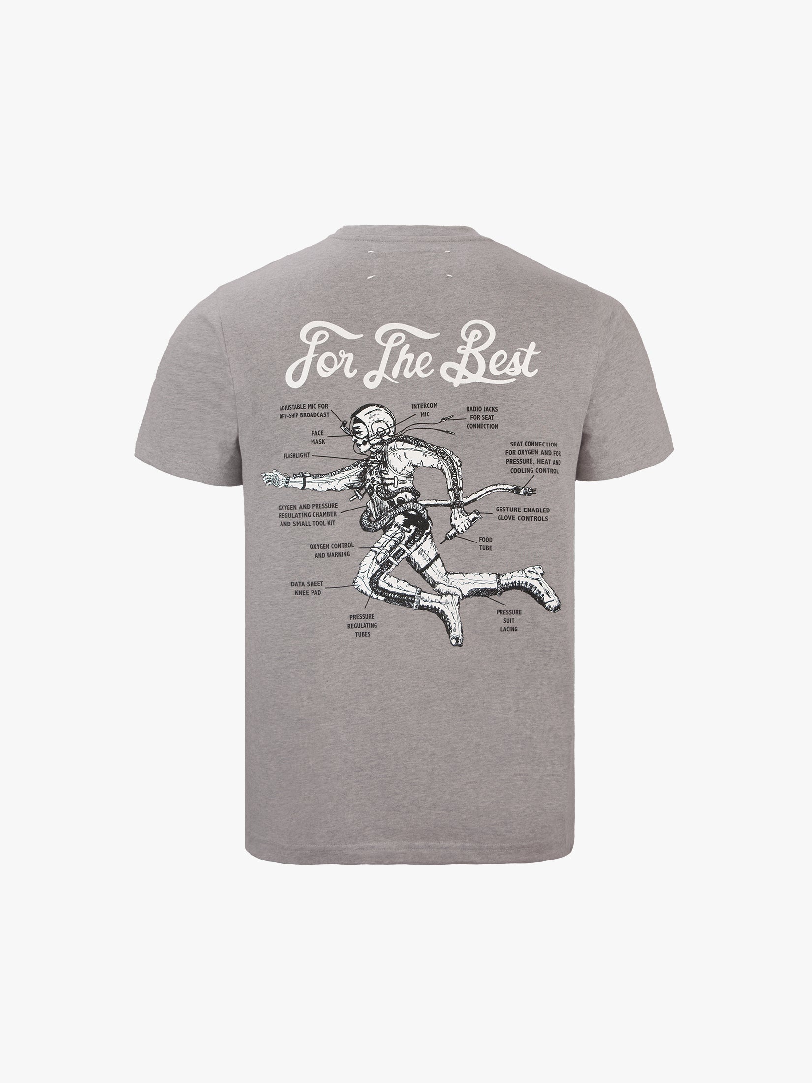 AST T Shirt in Marl Gray