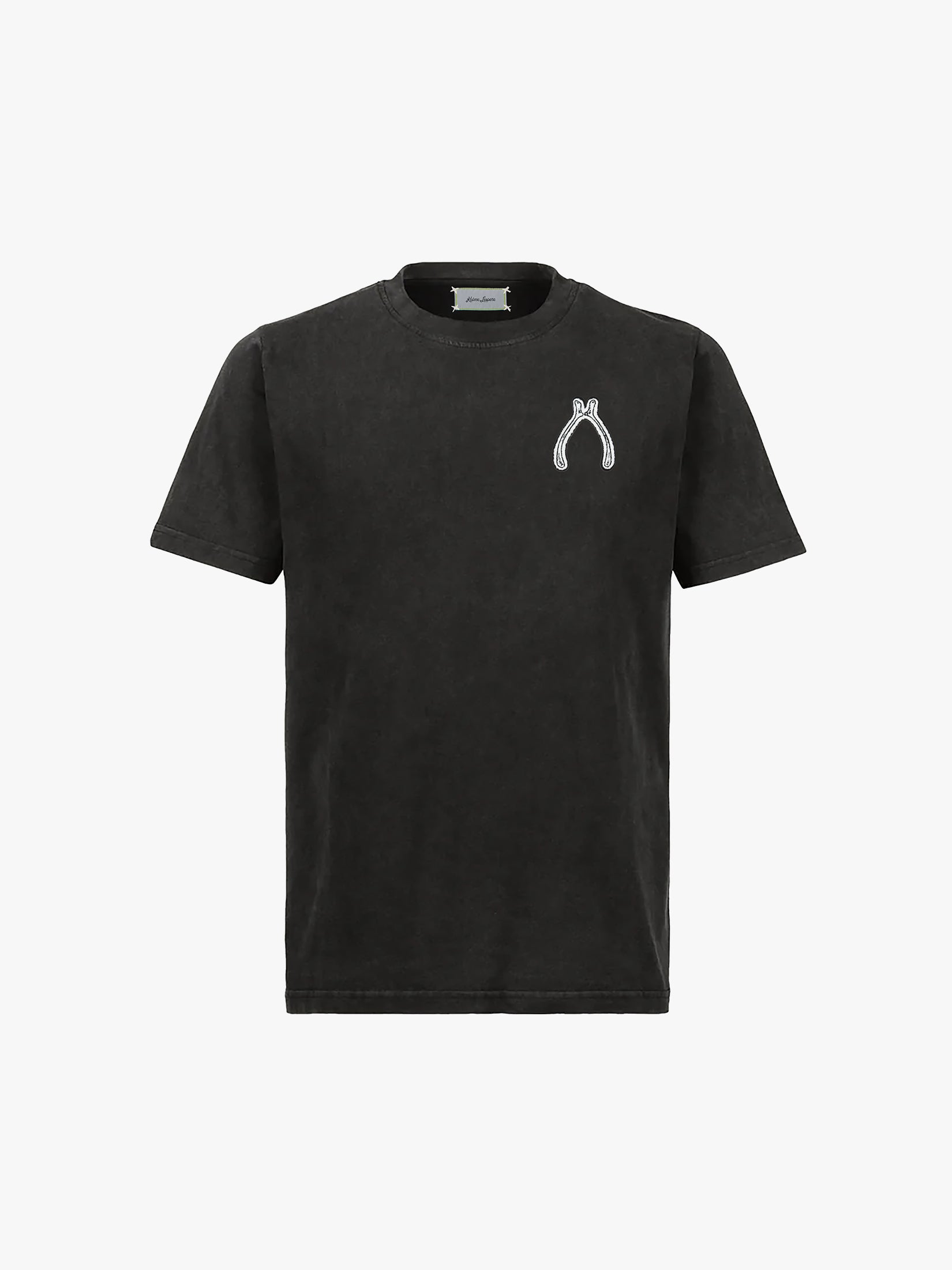 Wishbone T Shirt in Vintage Black