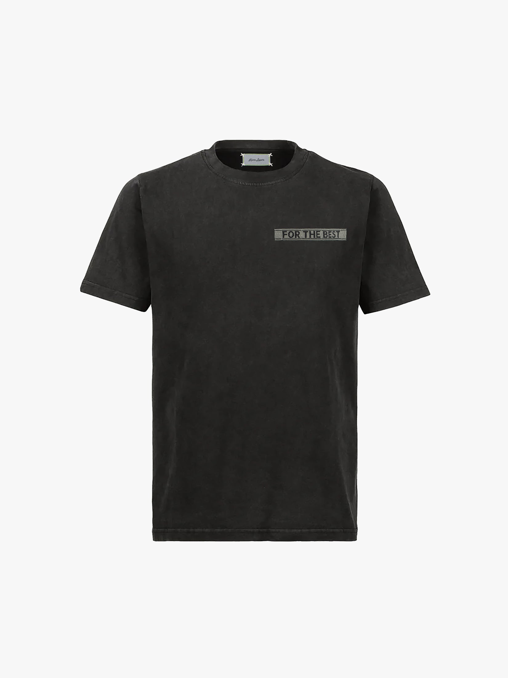 Tape T Shirt in Vintage Black