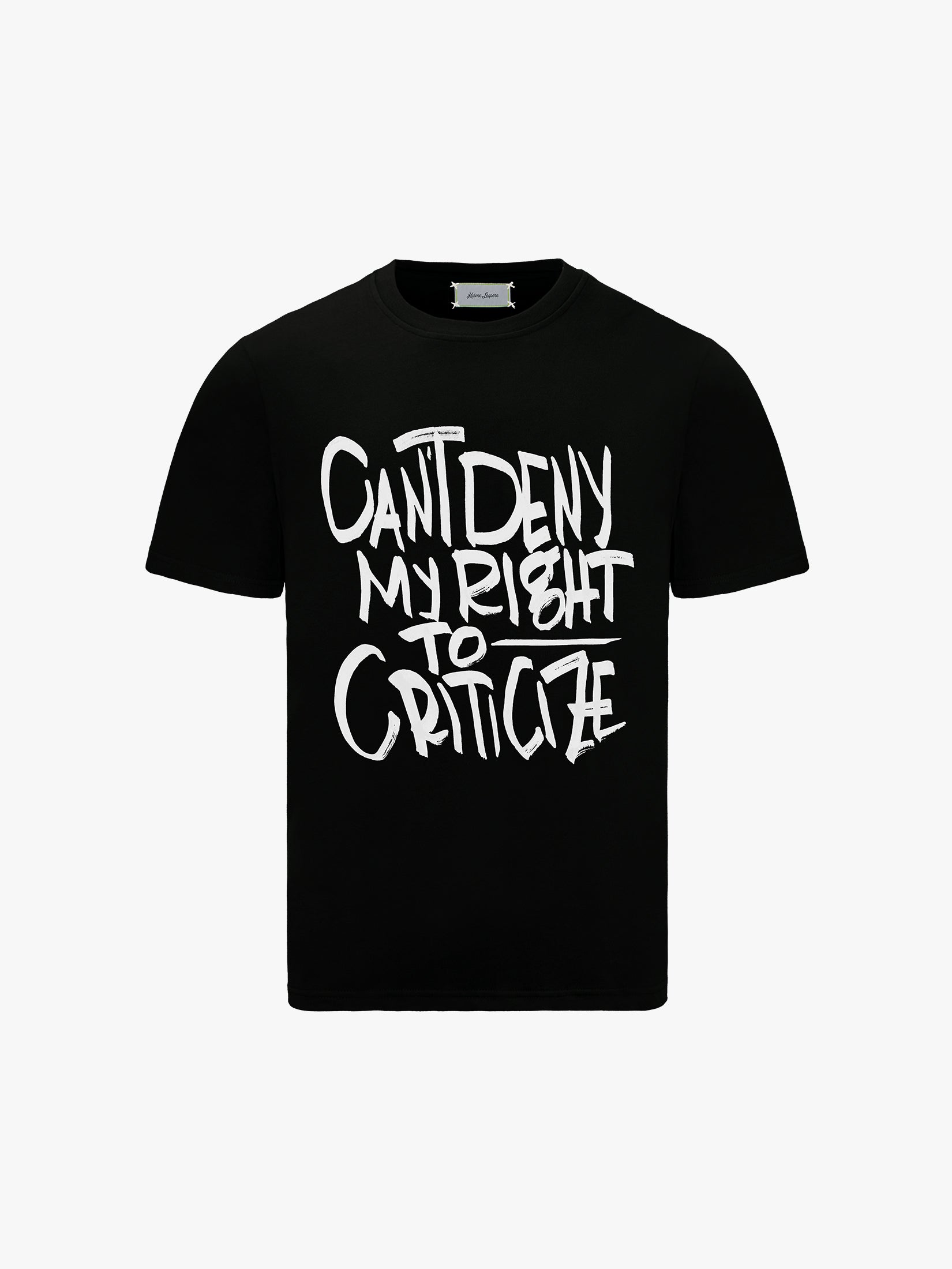 Can't Deny T Shirt in Black