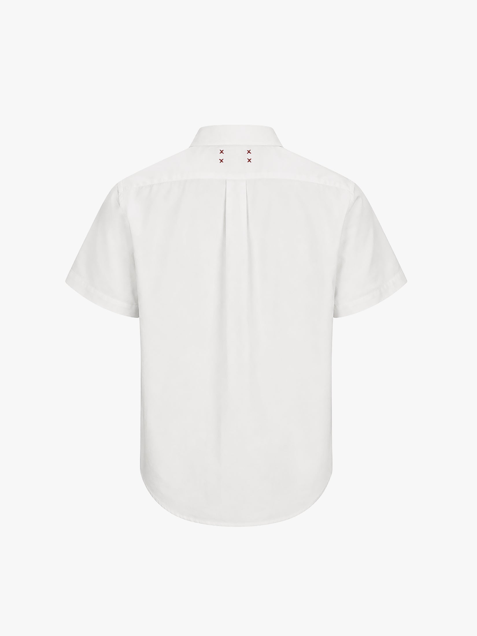 Crawling Bear Oxford Shirt in White