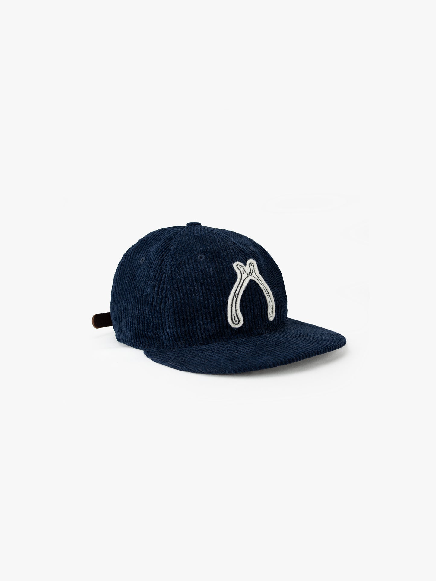 Double Wishbone Baseball Cap in Corduroy