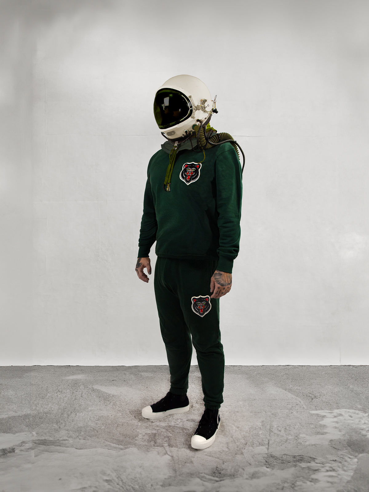 Ursa Crew Viridian | Organic Turkish Cotton Sweater | Kolme Lespere