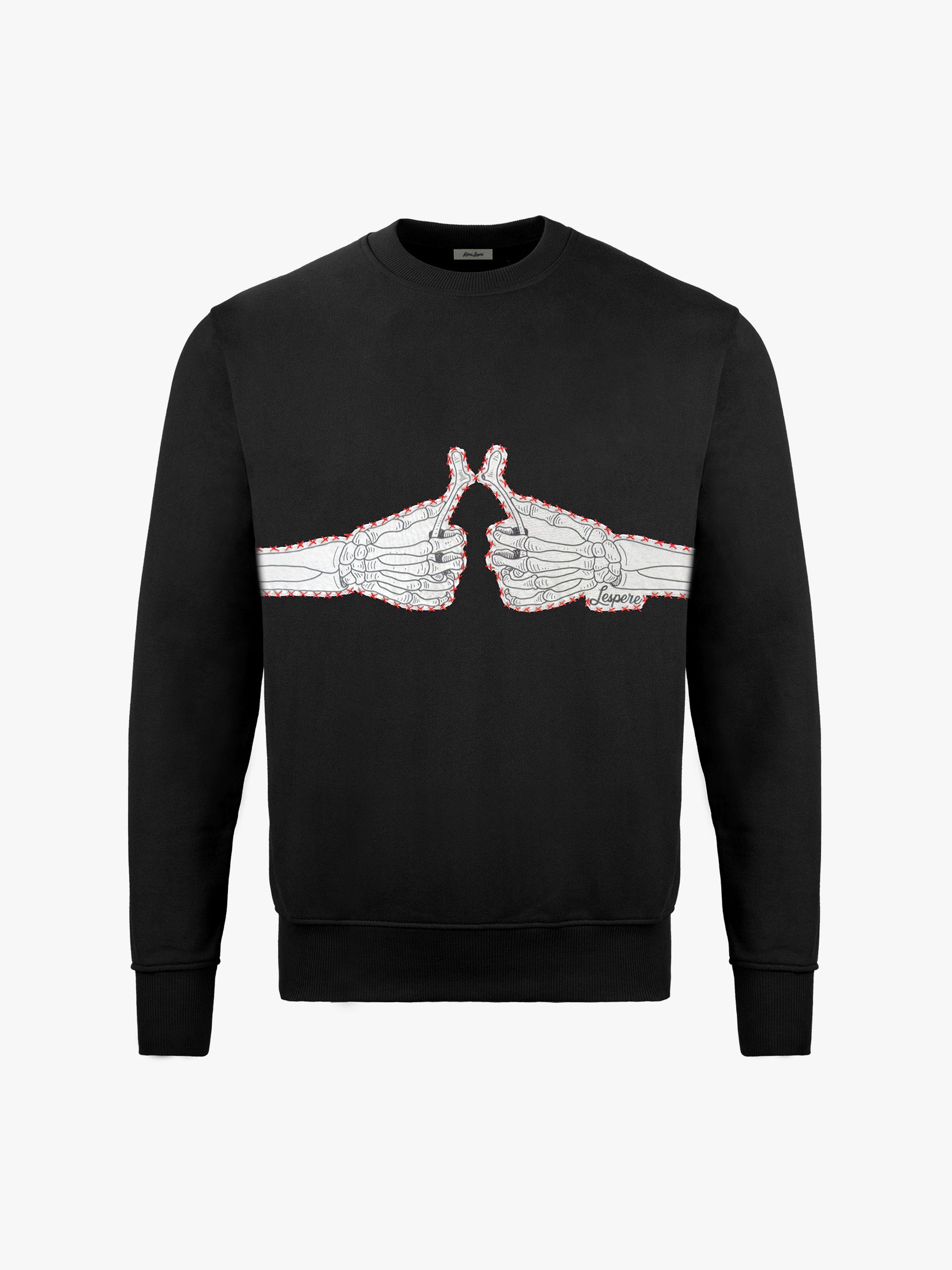 Hand Slap Crew in Vintage Black