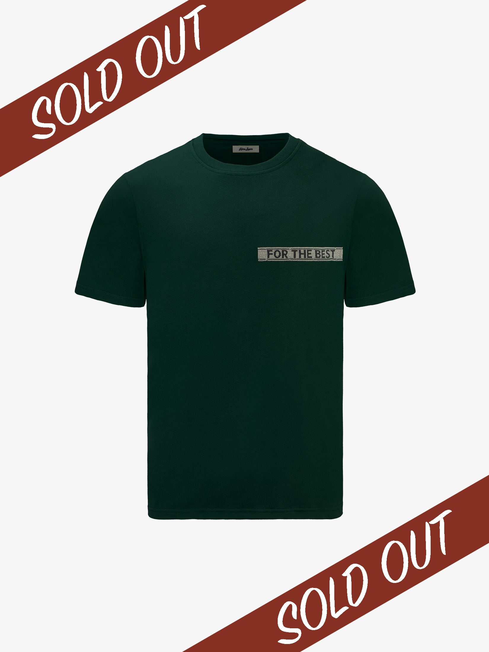 Tape T Shirt in Viridian