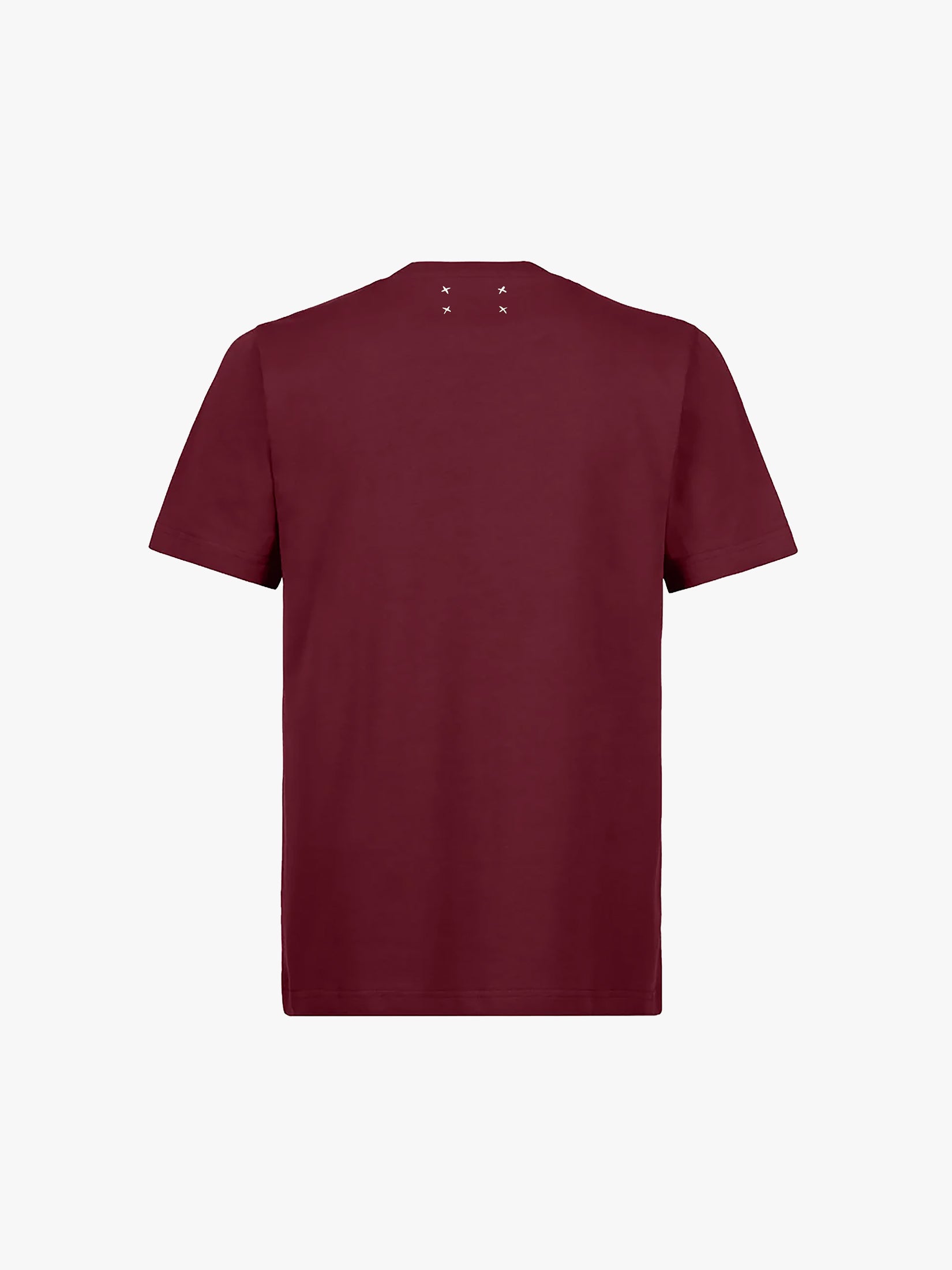 Tape T Shirt in Deep Red