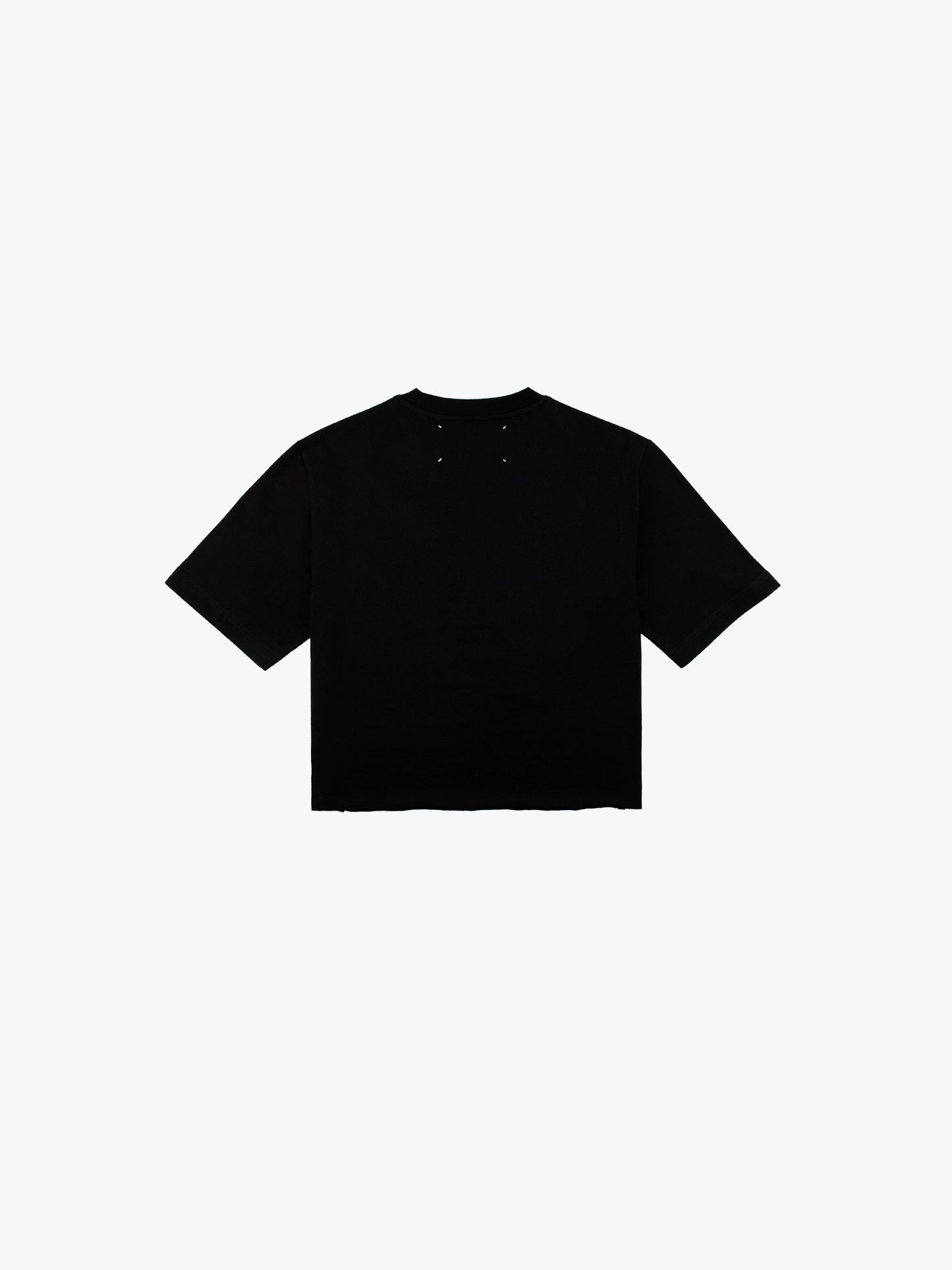 Brand Me Cropped T Shirt in Black